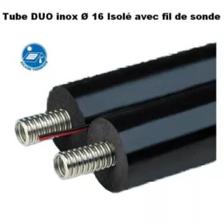Flexible solaire isolé duo d 16 mm 5 mètres