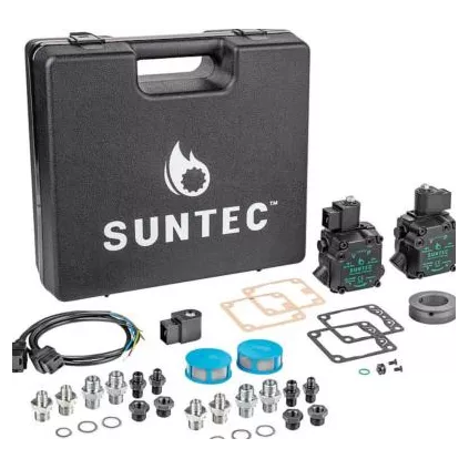 Malette de dépannage avec pompe de bruleur fioul SUNTEC