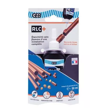 Résine anaérobie pour raccords cuivre RLC+ geb 30 ML