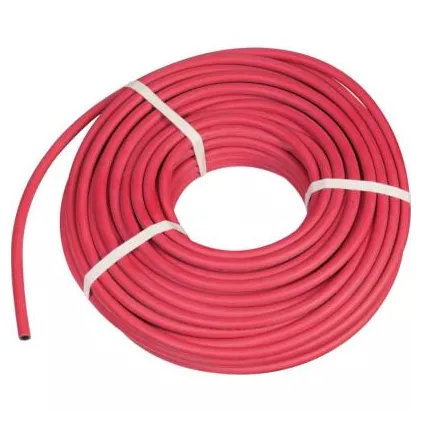 Tuyau caoutchouc gaz Rouge acétylène D 10 mm 20 Mètres