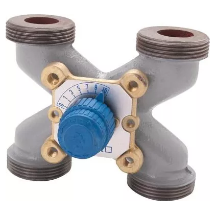 Vanne Mélangeuse 4 Voies EN X Fonte 1 1/2 MM