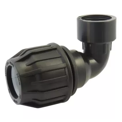 Coude 90° PLAST Filetage Femelle
