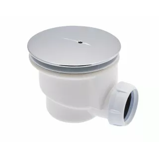Bonde de douche coudé capot ABS d 90 NICOLL - ECO-BRICOLAGE