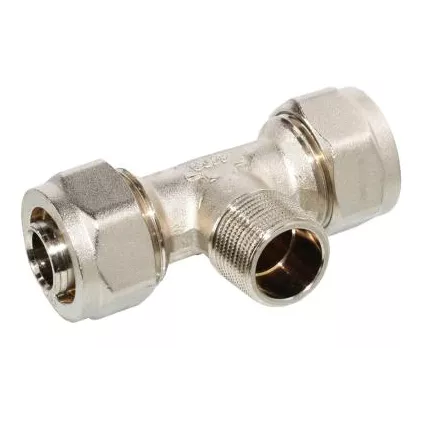 Té multicouche à compression Male