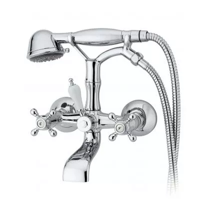 Mélangeur Bain-Douche 1866 Chromé Equipé GROBER GRB 206190