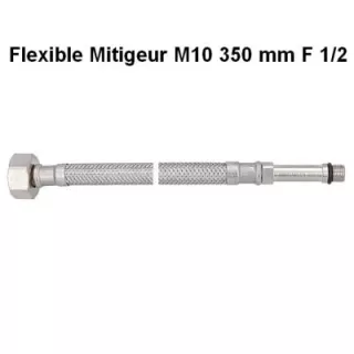 flexible pour mitigeur 350 mm M10 - femelle 1/2