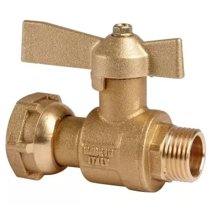 Robinet droit avant et après compteur MF 20x27