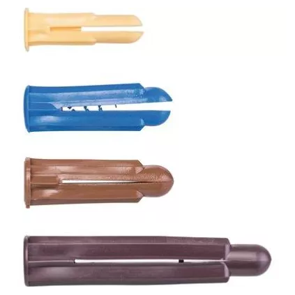 Assortiment de 85 chevilles plastique Crampon