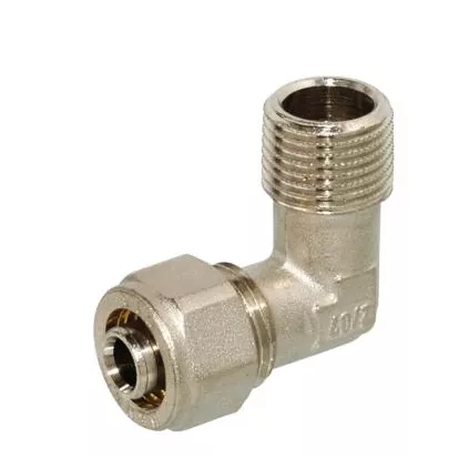 Coude multicouche à Compression Male