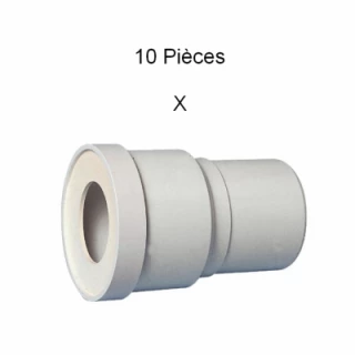 10 Pipe de WC droite d 100 ECO-BRICOLAGE