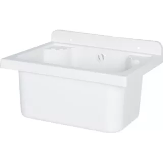 Bac de Lavage Blanc Résine Mini Faible encombrement