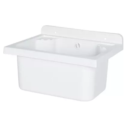 Bac de Lavage Blanc Résine Mini 425 x 340 mm