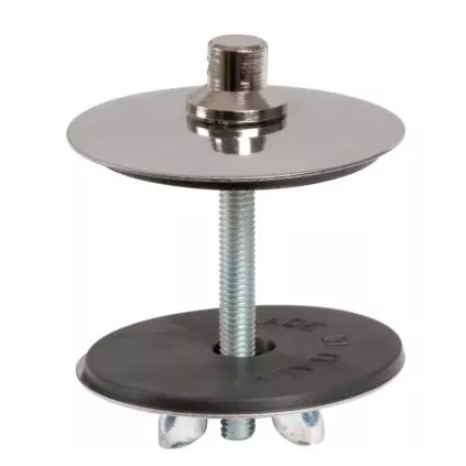 Cache trou inox avec fixation borgne Ø 46 mm