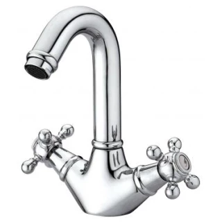 Mélangeur avabo Bec fondu 1866 Classic Chrome GROBER GRB 211190