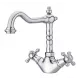 Mélangeur Lavabo Bec Rétro 1866 Chromé GROBER GRB 211700