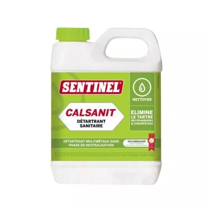 Détartrant CALSANIT 1 Litres SENTINEL