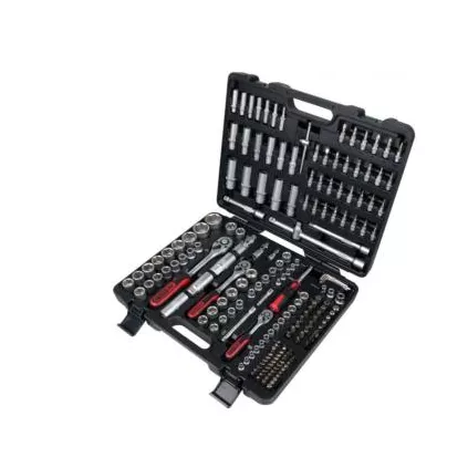 Coffret de douilles  1/4"+3/8''+1/2'' 195 pièces KSTOOLS