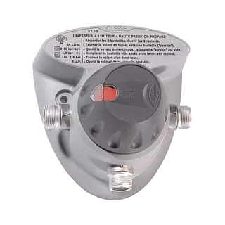 Détendeur Inverseur 1ère détente sur bouteilles propane CLESSE 2175c