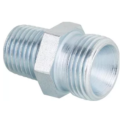 Nipple de Raccordement Fioul 3/8 Plat 3/8 Conique