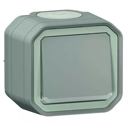 Poussoir lumineux Plexo complet 069722L