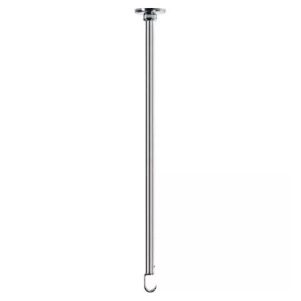 Tendeur de plafond pour barre de rideau de douche 60 cm recoupable