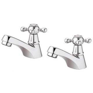 Ensemble robinet 1866 Classic Chrome GROBER GRB 223190