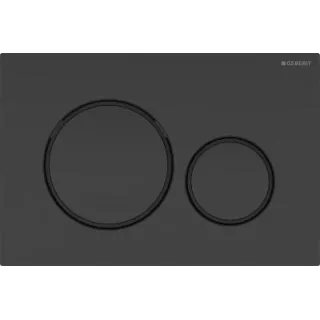 Plaque de commande SIGMA 20 NOIR MAT GEBERIT 115.882.16.1
