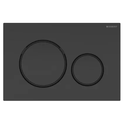 Plaque de commande SIGMA 20 Noir MAT 115.882.16.1