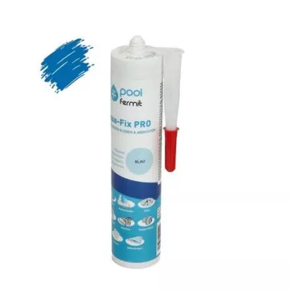 Mastic Piscine AQUA FIX POOL BLEU FERMIT 290 ML