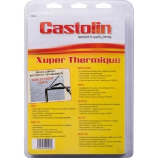 Pare-flamme aluminium Xuper thermique CASTOLIN - ECO-BRICOLAGE