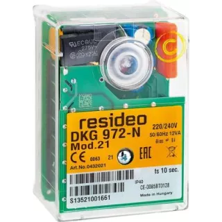 Boite De Controle Gaz DKG 972 Modèle 21 RESIDEO