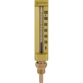 Thermomètre vertical 120 °C 15x21 Sonde 40 mm