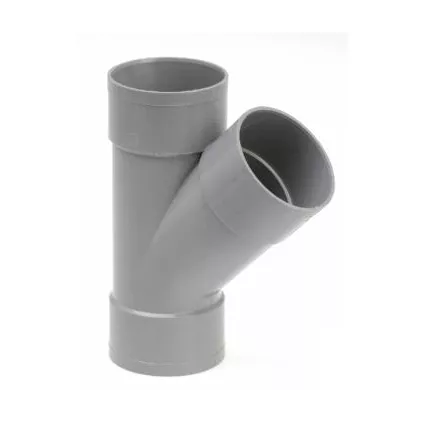 Culotte pvc évacuation 45° NF FFF GIRPI