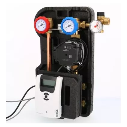 Groupe Solaire Départ et Retour DAB Avec Régulation RS4