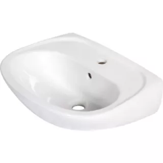 Lavabo Blanc céramique Murale 550 mm ECO-BRICOLAGE