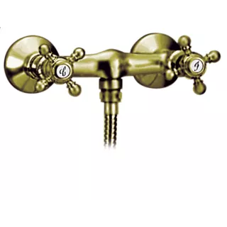 Mélangeur Douche 1866 Classic laiton Vieilli GROBER GRB eco-bricolage