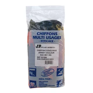 Chiffon de nettoyage 1KG Couleur ECO-BRICOLAGE nettoyage des locaux