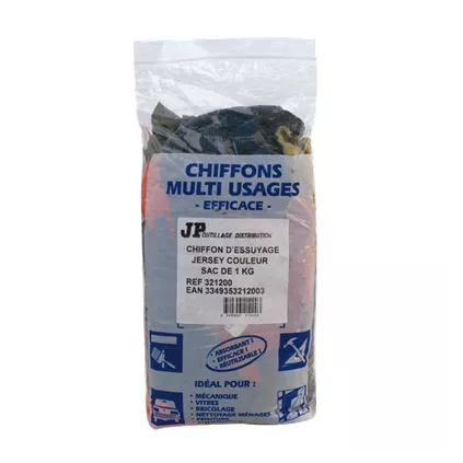Chiffon de nettoyage 1KG Couleur
