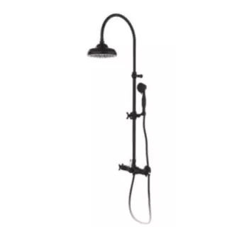 Colonne Douche Mélangeur 1866 Rétro Noir GROBER GRB229120