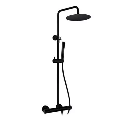 Colonne de Douche Thermostatique DRAKAR Noir MAT