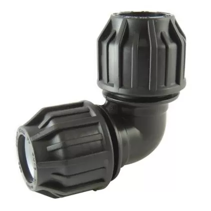 Coude égaux 90° PLAST