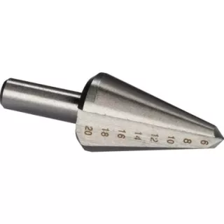 Fraise ampli-trou acier HSS Métal - Diamètre 6 à 20 mm - ECO-BRICOLAG