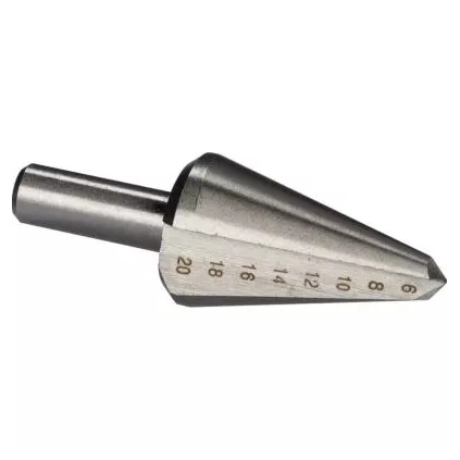 Fraise ampli-trou acier HSS Métal - Diamètre 6 à 20 mm