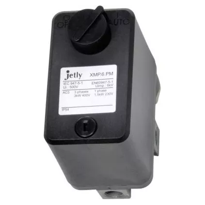Contacteur manométrique XMP 6 bi/tripolaire avec prise mano