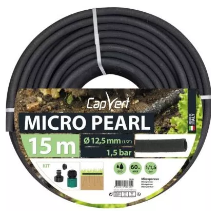 Tuyau Porreux Micro Pearl 15 Mètres D15