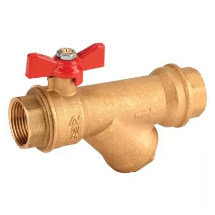 Vanne D'arrêt 1/4 de tour à filtre sable SFERACO