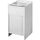 Bassin de lavage avec meuble a porte coulissante -ECO-BRICOLAGE
