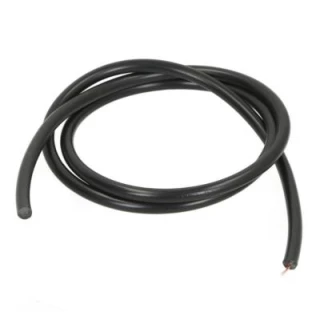 Cable d'allumage électrode de Bruleur Noir 7 mm