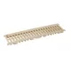 Grille pour caniveau PVC sable 500x128 mm NICOLL GRL77