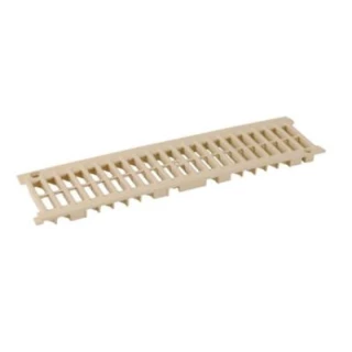 Grille pour caniveau PVC sable 500x128 mm NICOLL GRL77